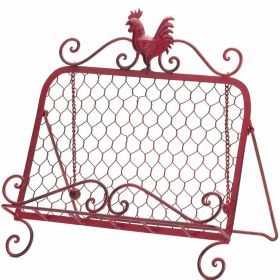 Iron Rooster Cookbook or Pad Stand