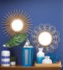 Rattan Loop Mirror