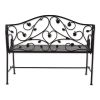 Country Apple Iron Garden Bench