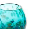 Glass Vase or Decorative Bowl - Aqua