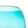 Fish Bowl Style Vase - Aqua Gradient 5 inches