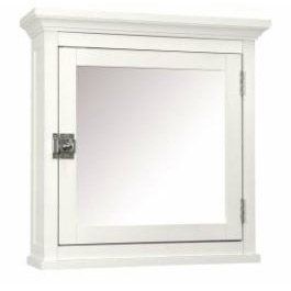 Classic White Bathroom Medicine Cabinet with Mirror