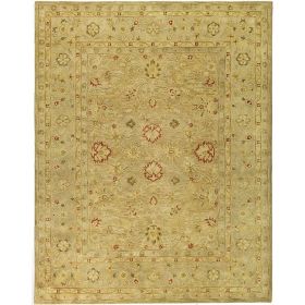 Handmade Majesty Light Brown/ Beige Wool Rug (8'3 x 11')