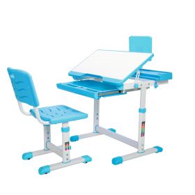 Child lift learning desk and chair Kit(D0102HP6TBA)