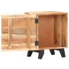 Bedside Cabinet 15.7"x11.8"x20.1" Solid Acacia Wood - Brown