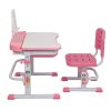 70CM Lifting Table Can Tilt Children Learning Table And Chair (With Reading Stand Without Table Lamp) RT(D0102HEBY4U)