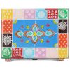 Hand Painted Bedside Cabinet - Multicolour