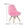 Kids Shaggy Dog Accent Chair(D0102HEGIGV)