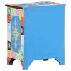 Hand Painted Bedside Cabinet - Multicolour