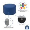 Soft Seating Collaborative Circle for Classrooms and Daycares - 12" Seat Height(D0102HEGPDG)