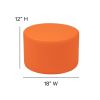 Soft Seating Collaborative Circle for Classrooms and Daycares - 12" Seat Height(D0102HEGPDU)