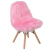 Kids Shaggy Dog Accent Chair(D0102HEGIGV)