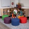 Soft Seating Collaborative Circle for Classrooms and Daycares - 12" Seat Height(D0102HEGPDG)