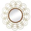 Rattan Loop Mirror