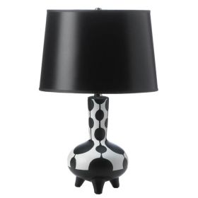 Modern Black and White Lamp
