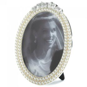 Strands of Pearls Picture Frame - 5x7