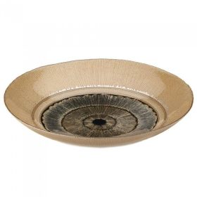 Golden Eye Decorative Glass Bowl