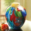 Handcrafted Art Glass Vase